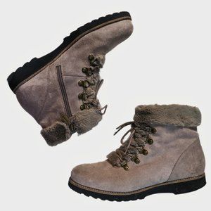 Waterproof Faux Fur Lined Blondo Ankle Boot